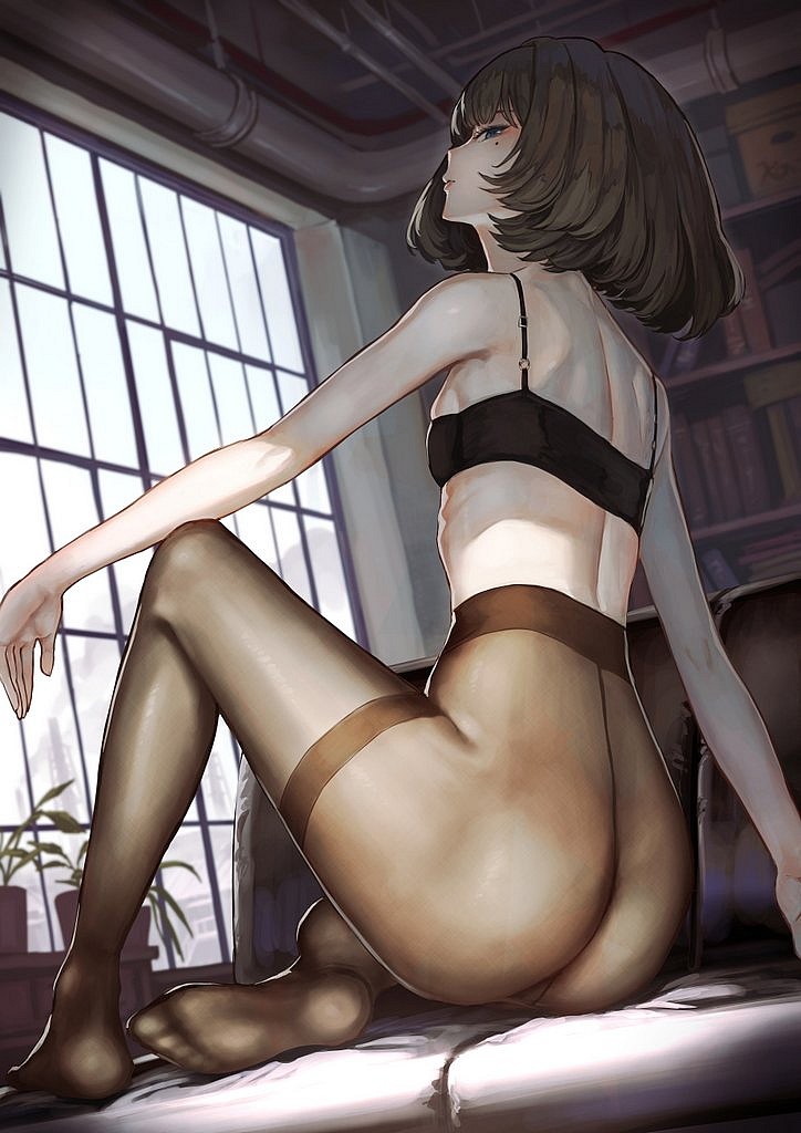 Pantyhose pictures with nice drawing girls
